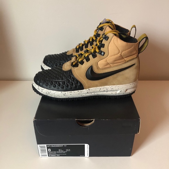 Nike Lunar Air Force 1 Duckboot - Metallic Gold - Picture 4 of 6